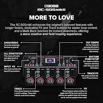 Amazon.com: BOSS RC-505mkII Loop Station | Industry-Standard