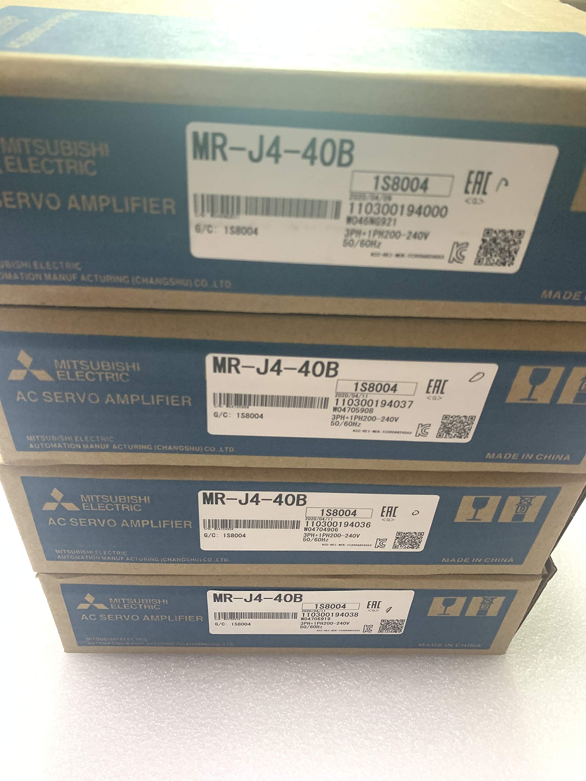 Amazon.co.jp: 三菱電機(MITSUBISHI) MR-J4-40B サーボアンプ (0.4kW用