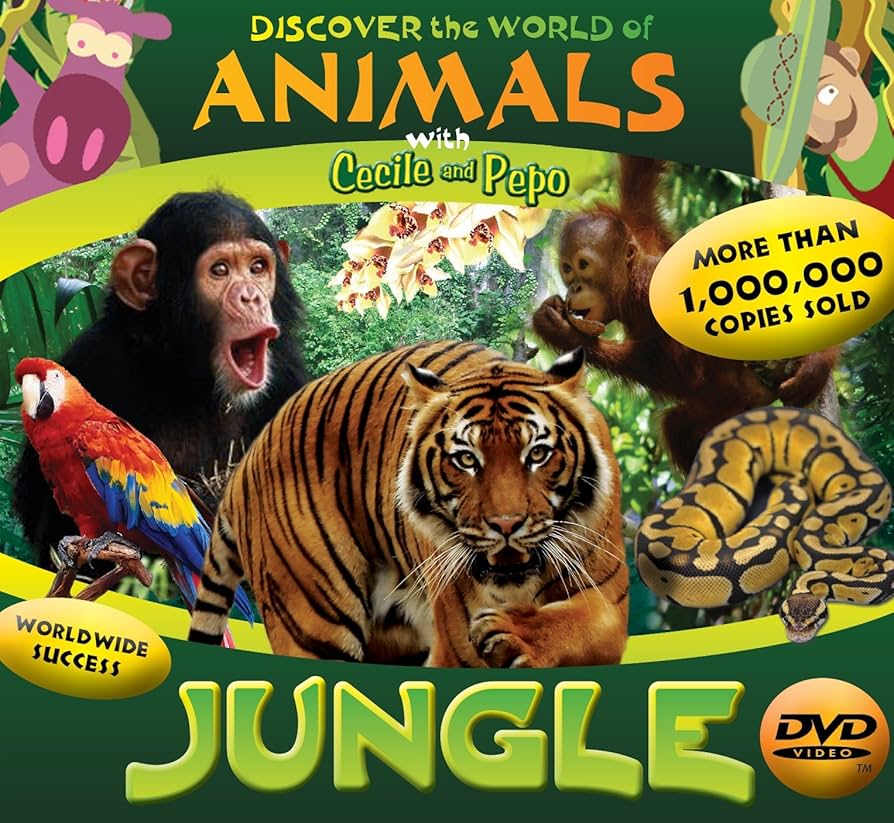 Amazon.com: Discover the World of Animals: Jungle : Cecile and