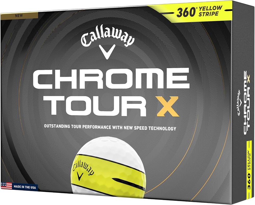 Amazon | キャロウェイ(Callaway) ゴルフボール CHROME TOUR X 26 1