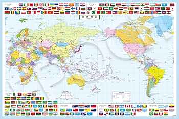 Amazon | エポック社 1000ピース ジグソーパズル 世界地図 （50×75cm