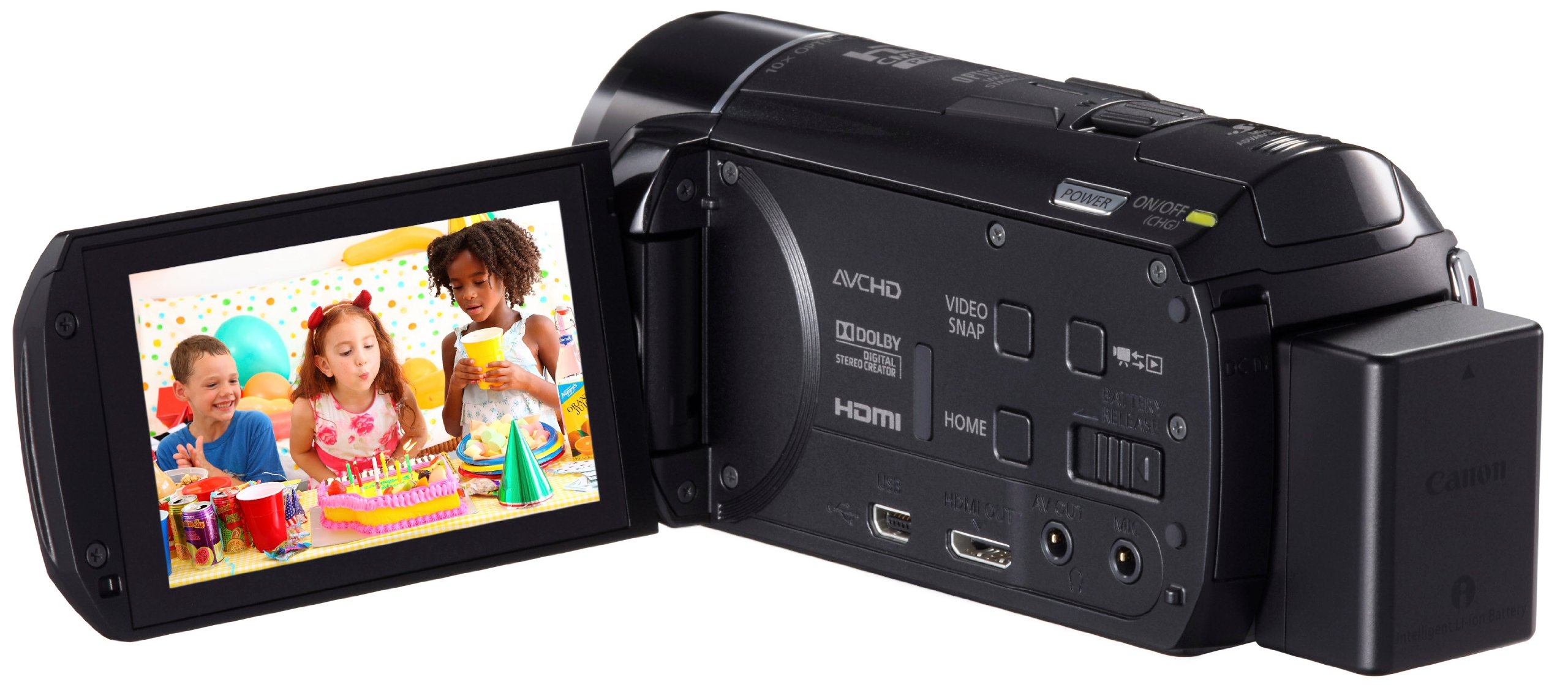 Amazon.co.jp: Canon デジタルビデオカメラ iVIS HF M52 ブラック 光学