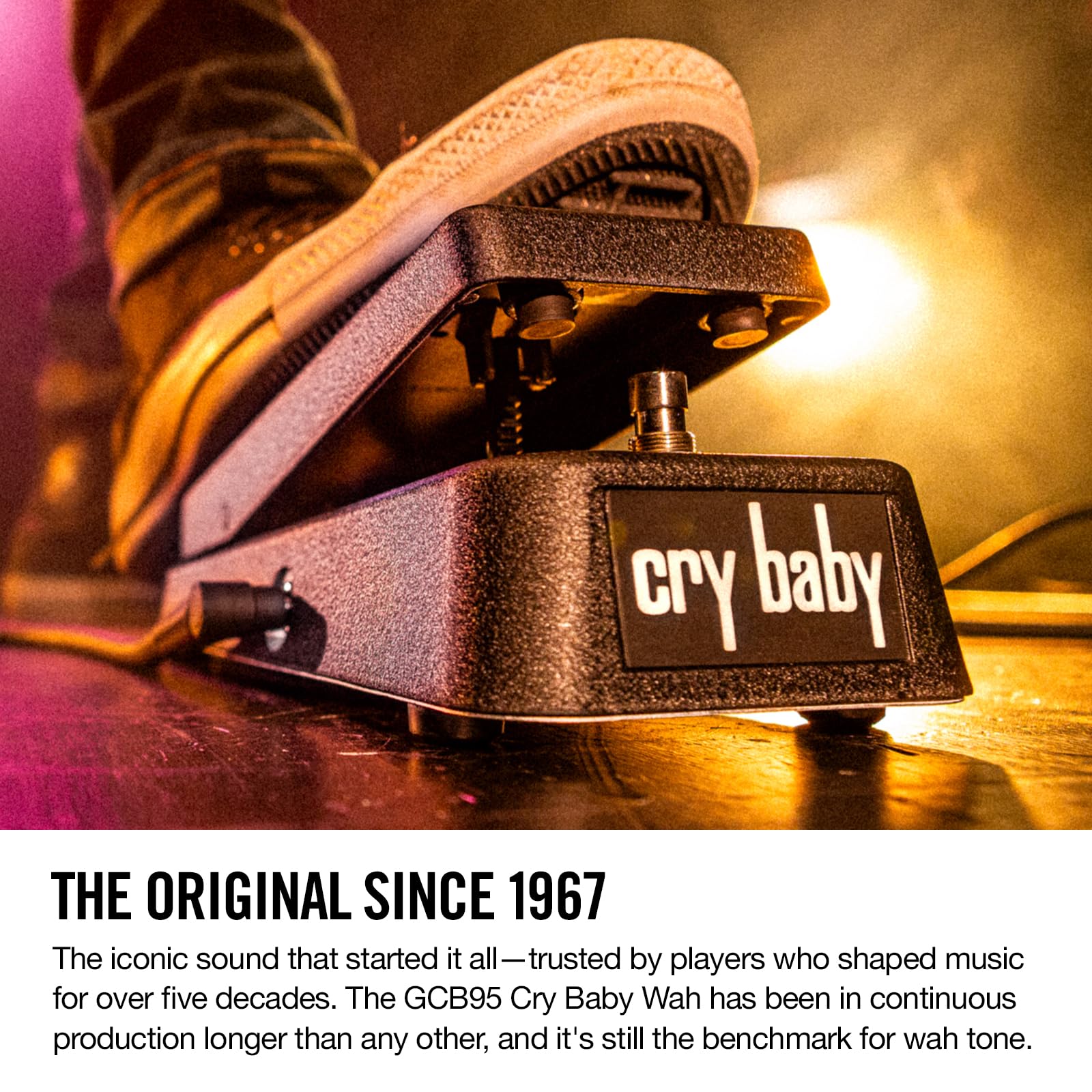 Amazon.com: Dunlop Original Cry Baby Standard Wah (GCB95