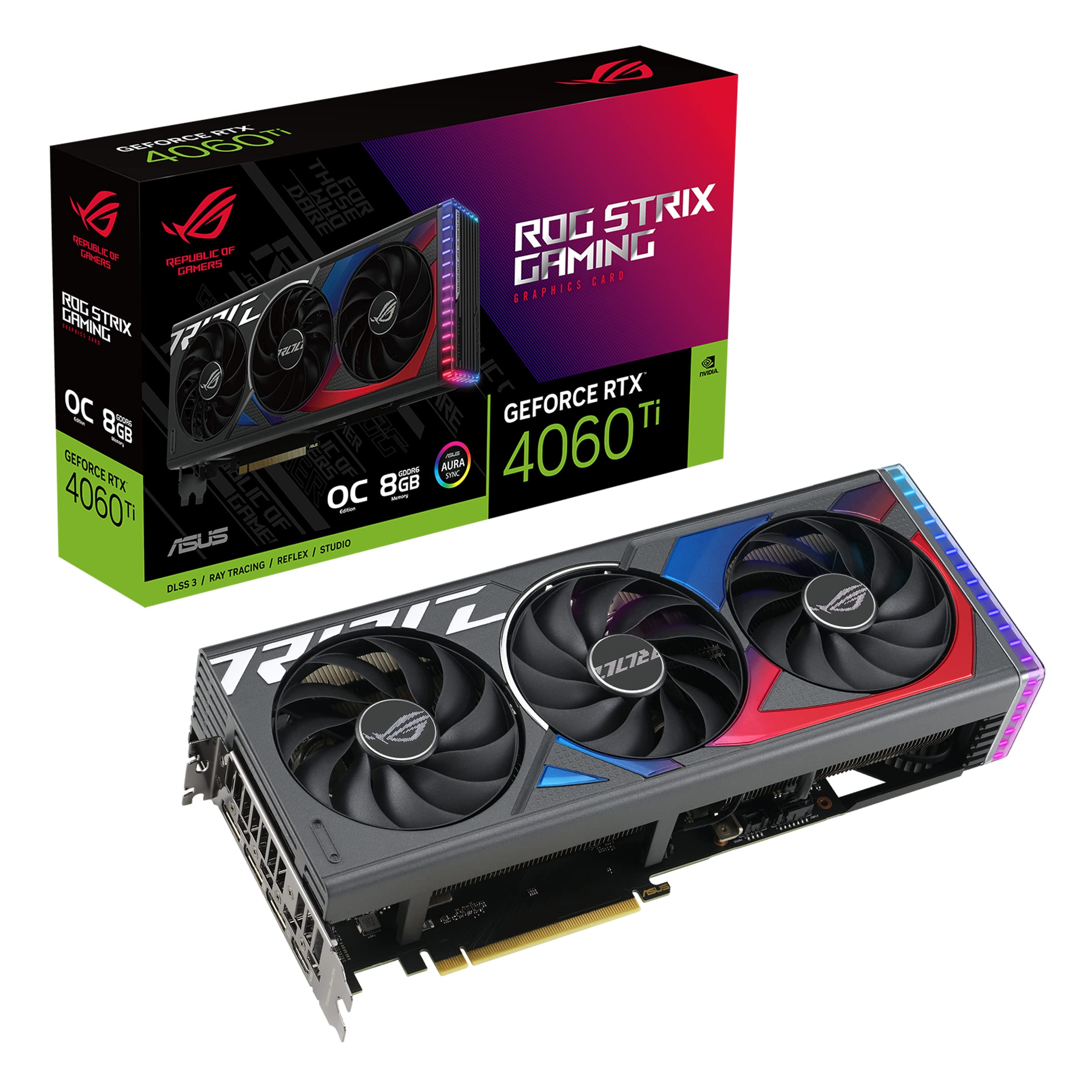 Amazon | ASUS ROG Strix GeForce RTX™ 4060 Ti OC Edition ゲーミング