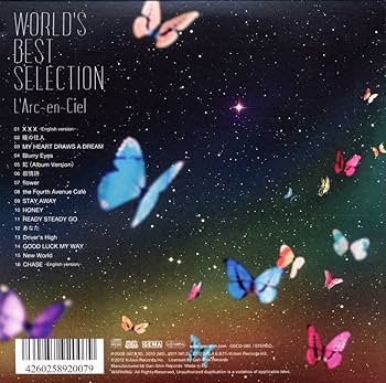 L'Arc~En~Ciel - World's Best Selection - Amazon.com Music