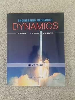 Amazon.com: Engineering Mechanics: Dynamics: 9781118885840: Meriam