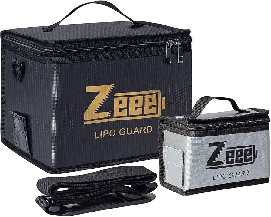 Amazon.co.jp: ゼエエ Zeee バッテリー セーフティーバッグ リポ