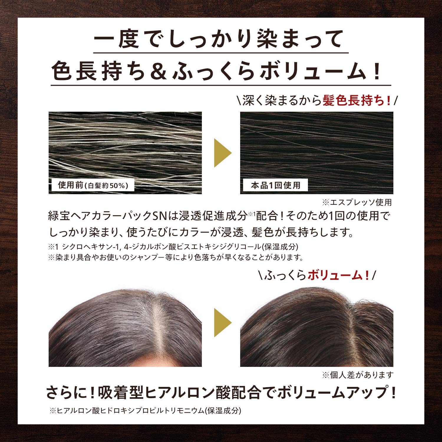 Amazon | クルード グリングラン緑宝ヘアカラーパックSN [ 200g
