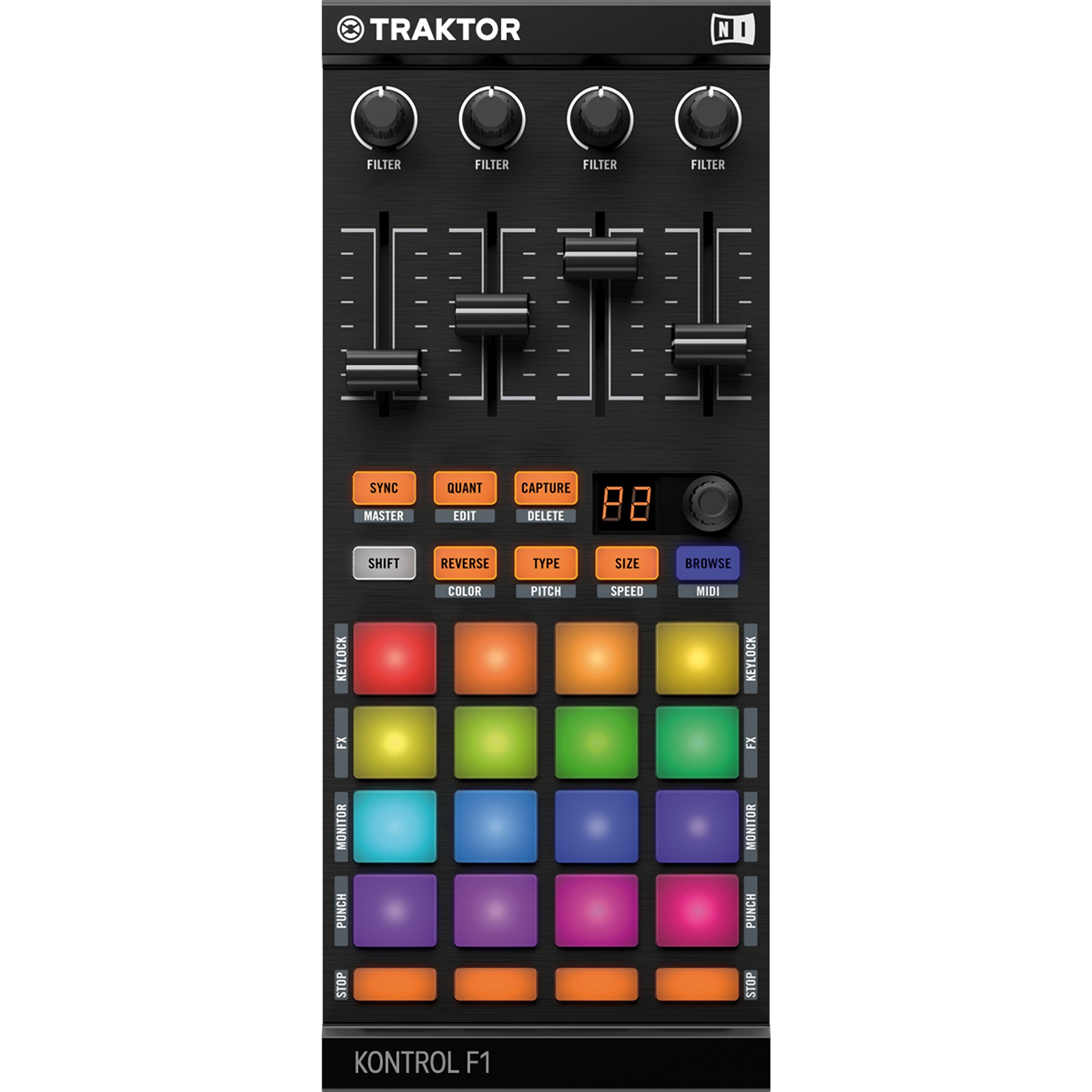 Native Instruments Traktor Kontrol F1 : Amazon.in: Musical Instruments