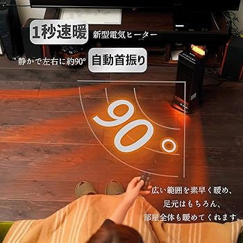 Amazon.co.jp: 【2024冬最強版・超音波加湿セラミックヒーター】 人体