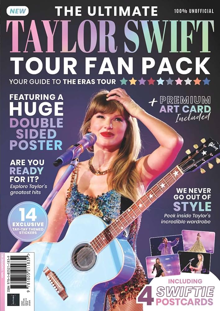 The Ultimate Taylor Swift Tour Fan Pack - comes with stickers