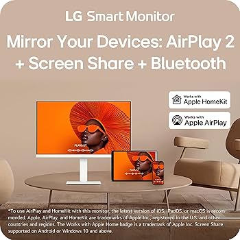 Amazon.com: LG 27U730SA-W 27-Inch Smart 4K UHD (3840 x 2160) IPS