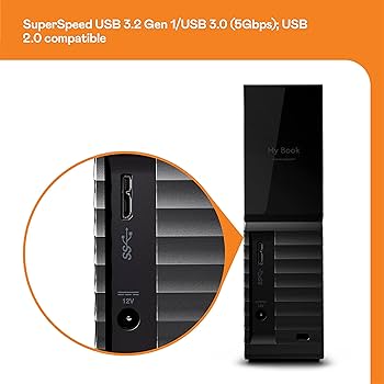 Amazon.com: Western Digital 4TB My Book Desktop External Hard