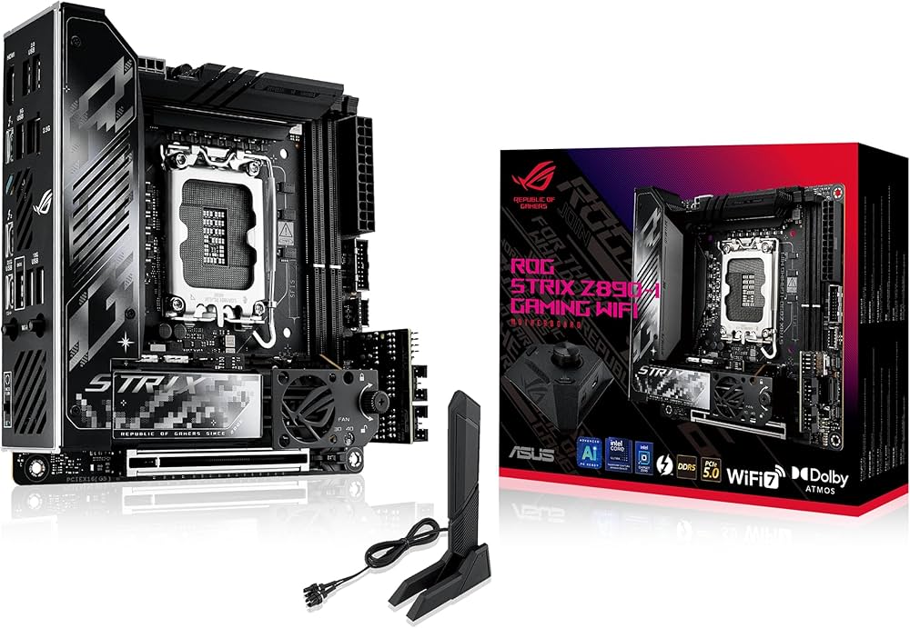 Amazon | ASUS ROG STRIX Z890-I ゲーミング WIFI インテル® Z890 LGA