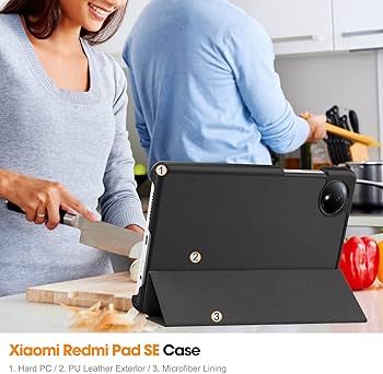 Amazon.com: Smart Case for Xiaomi Redmi Pad SE 8.7'' 2024