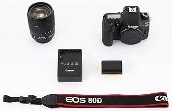 Amazon | Canon デジタル一眼レフカメラ EOS 80D レンズキット EF-S18