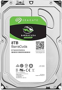 Amazon.com: Seagate BarraCuda 8 TB Internal Hard Drive HDD – 3.5