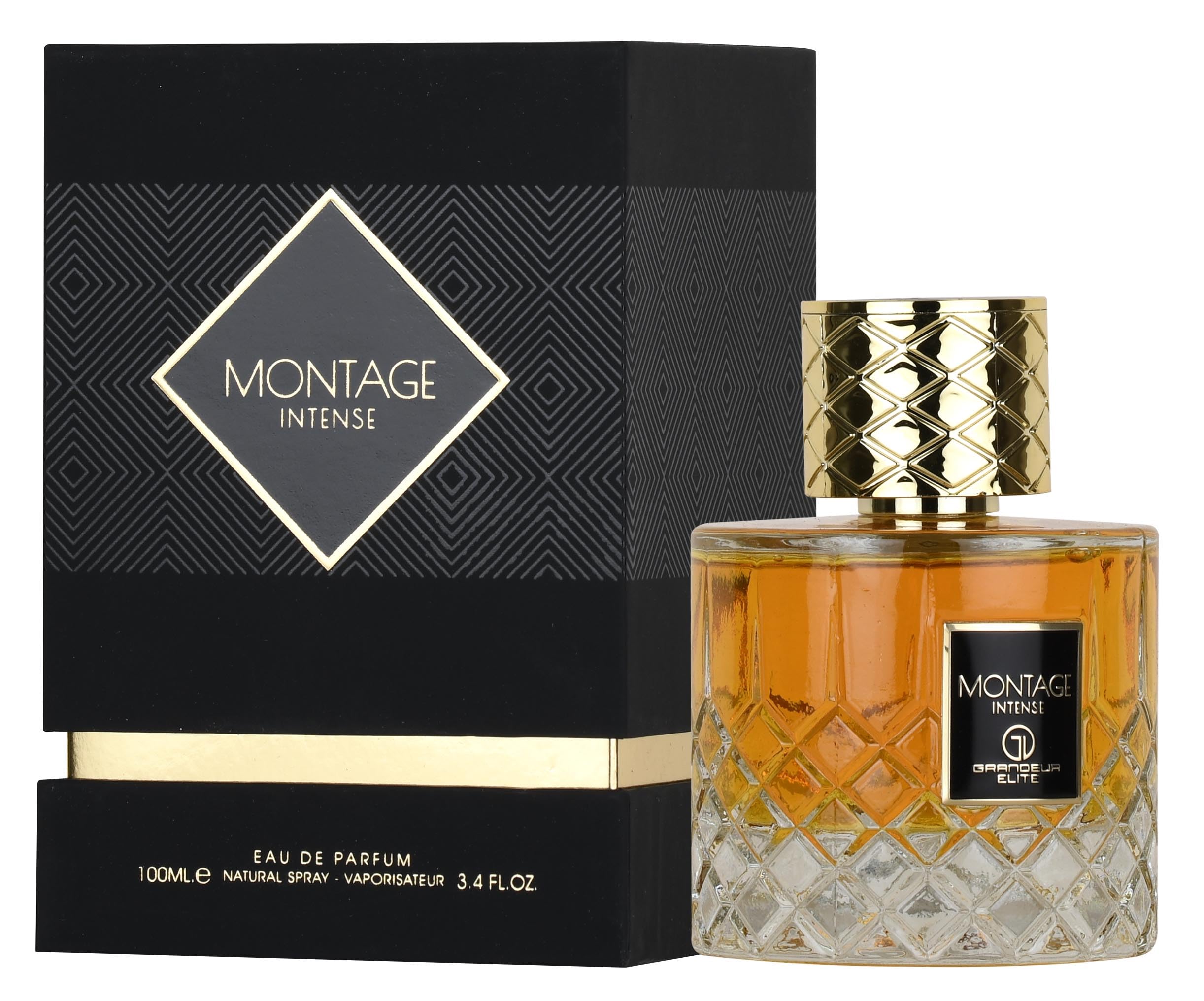 Amazon.com: Grandeur Montage Intense EDP Perfume 100ML Khamrah