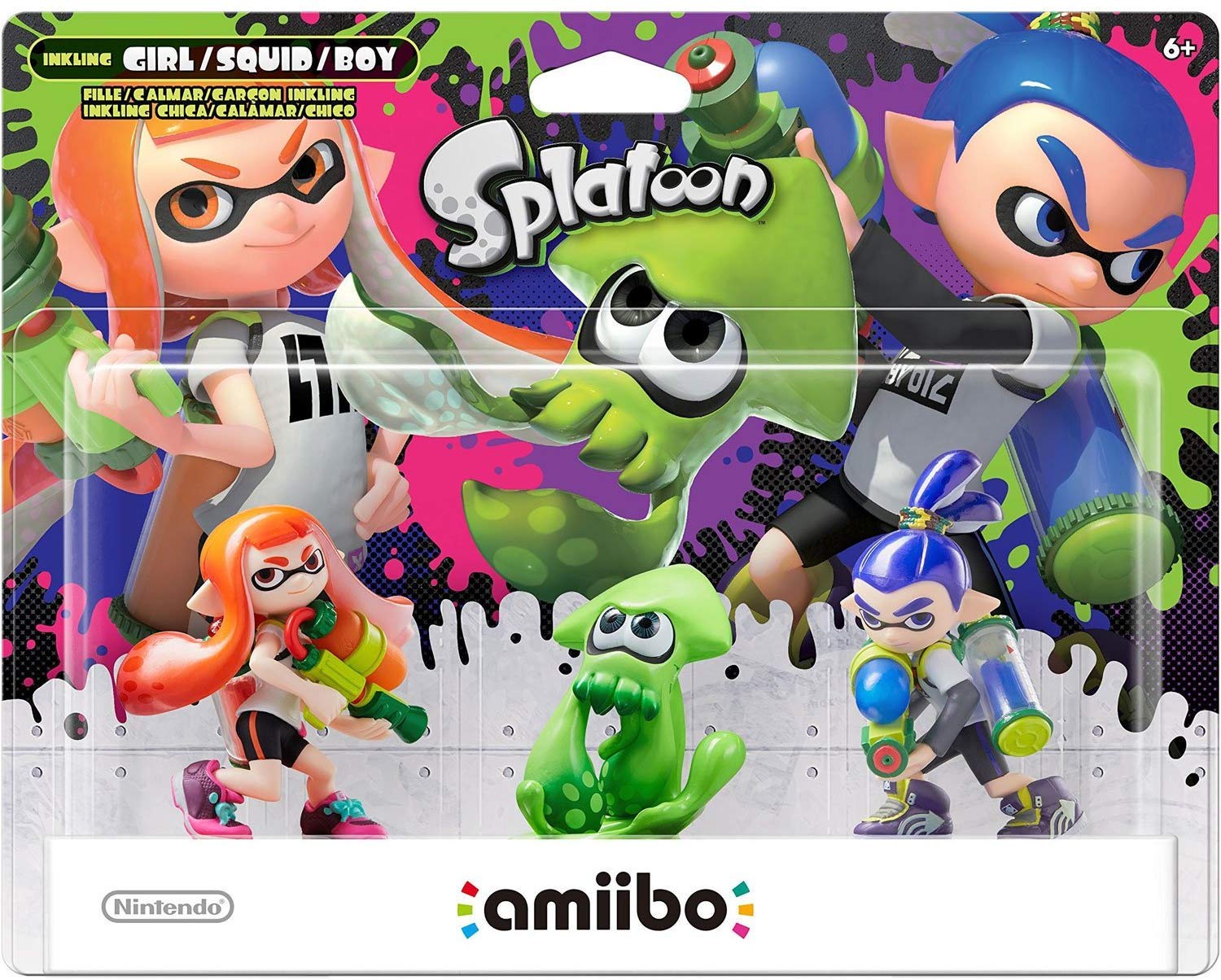 Amazon | Amiibo Splatoon Series 3-Pack | Wii U
