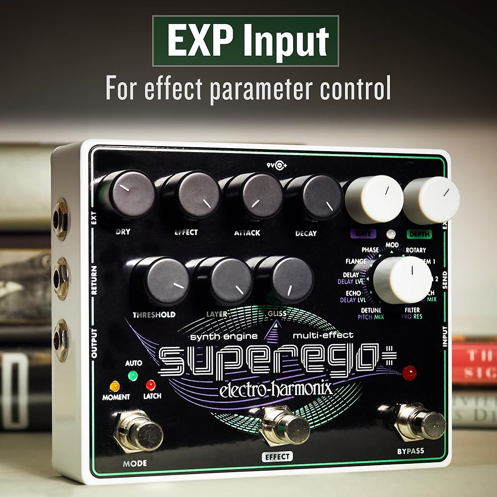 Amazon.co.jp: Electro-Harmonix Superego+ ギターシンセエフェクター