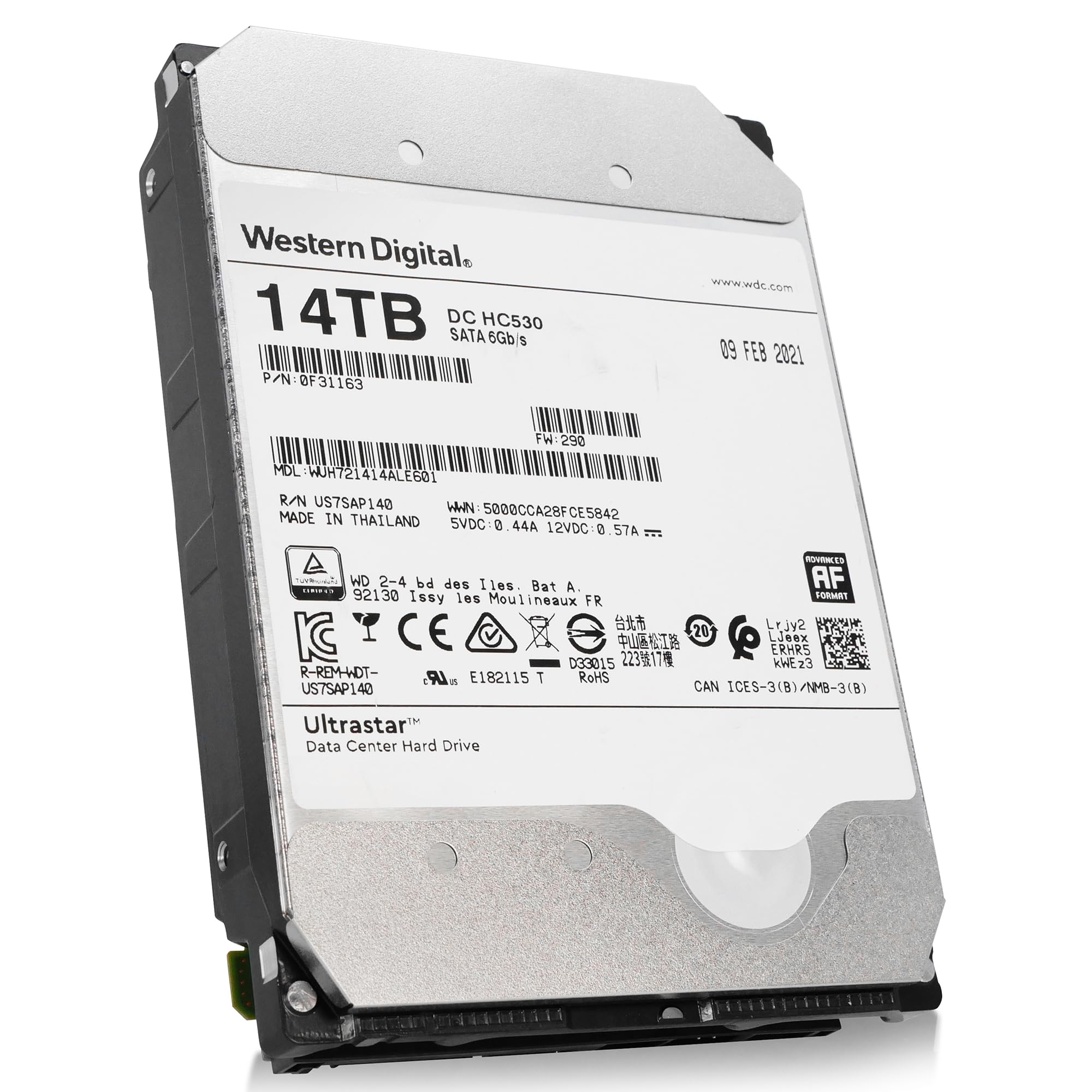 Amazon.com: Western Digital Ultrastar DC HC530 WUH721414ALE601