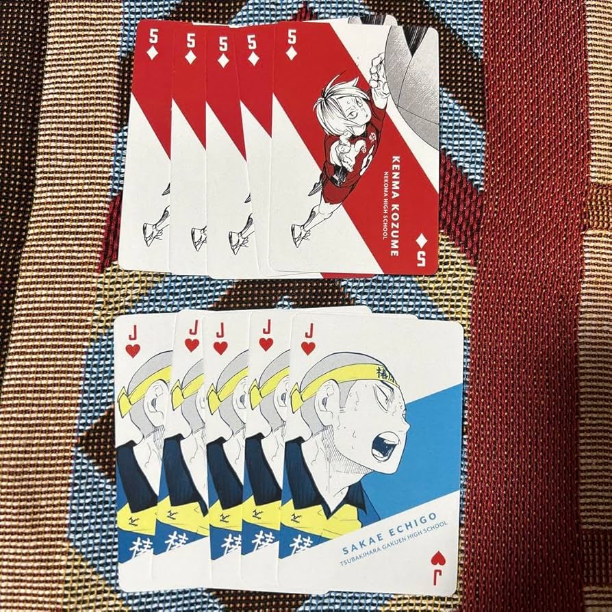 Amazon.co.jp: ハイキュー展トランプ 孤爪研磨 越後栄 : おもちゃ