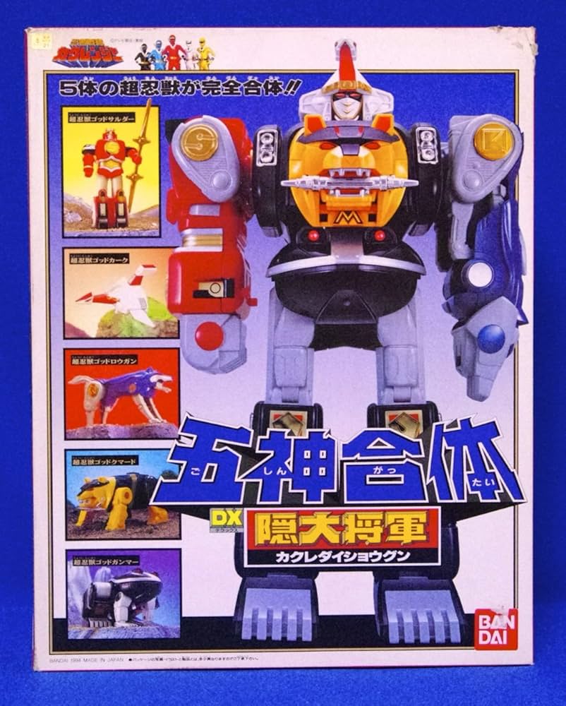 Amazon.co.jp: 忍者戦隊 カクレンジャー 五神合体 DX隠大将軍 : おもちゃ