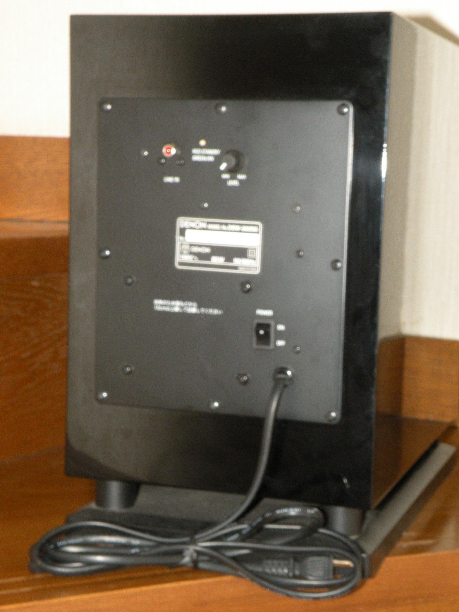 Amazon.co.jp: Denon サブウーファー ブラック DSW-300SG-K : 家電＆カメラ