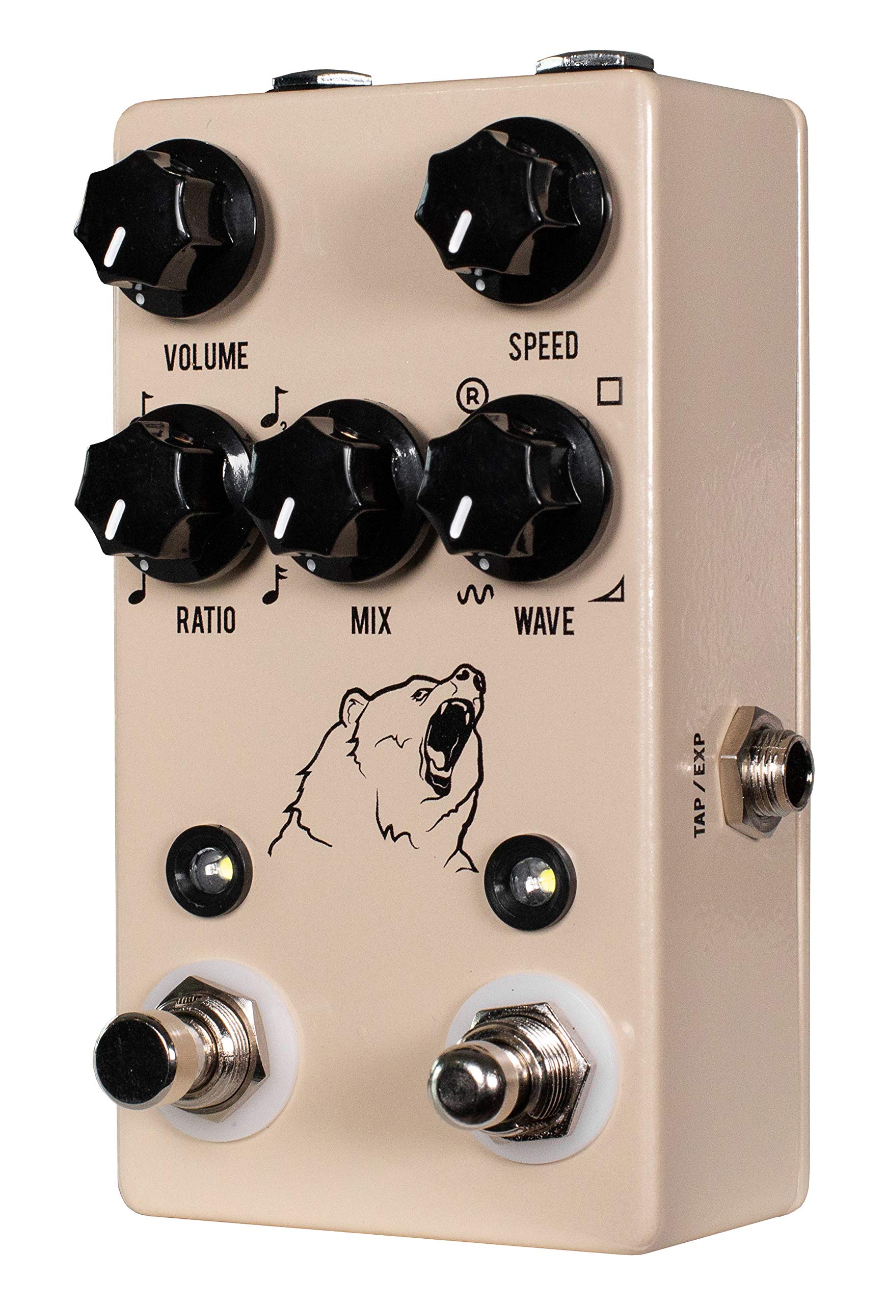 Amazon.com: JHS Kodiak Tremolo with Tap Tempo Guitar Effects Pedal