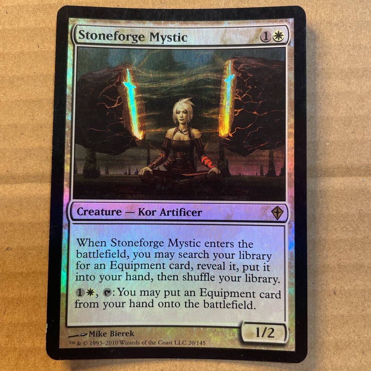 MTG 石鍛冶の神秘家 FOIL 英語版 拡張アート