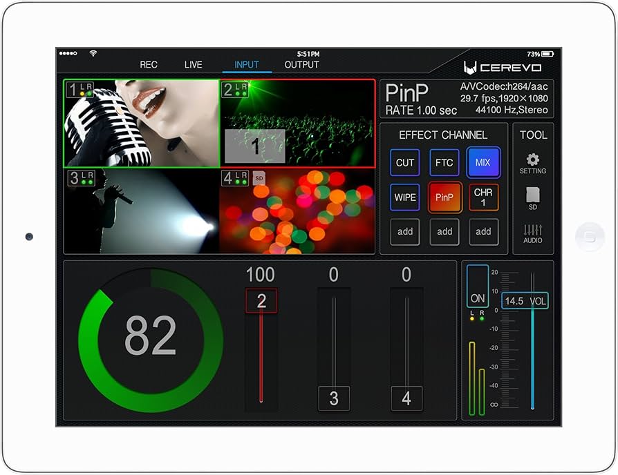 Amazon | 【国内メーカー】Cerevo LiveWedge | CDP-LW01A | ライブ配信