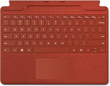 Amazon.com: Microsoft Surface Pro Signature Keyboard - Poppy Red