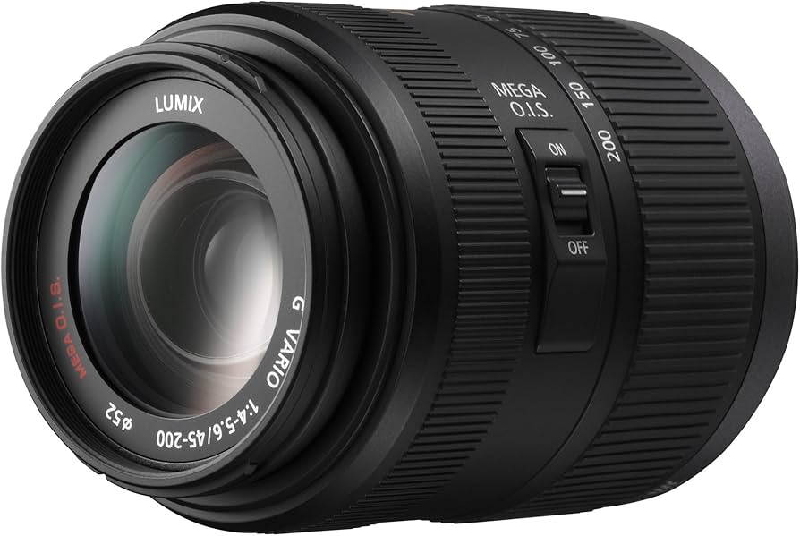 Panasonic HFS045200 45-200mm f/4.0-5.6 Lumix G Vario MEGA OIS Zoom