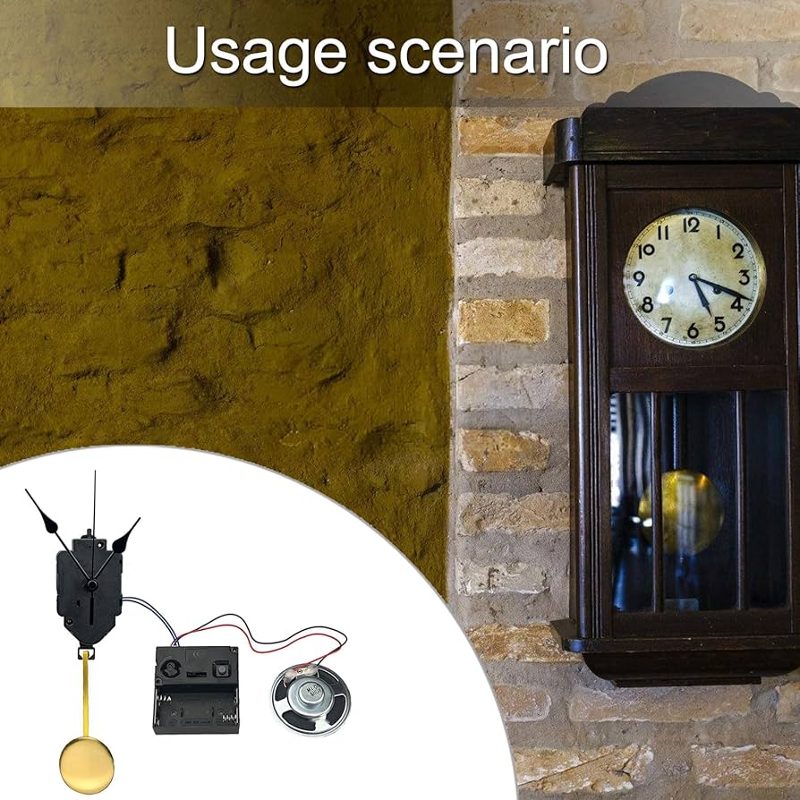 Amazon.co.jp: クォーツ振り子時計ムーブメントメカニズム修理部品交換