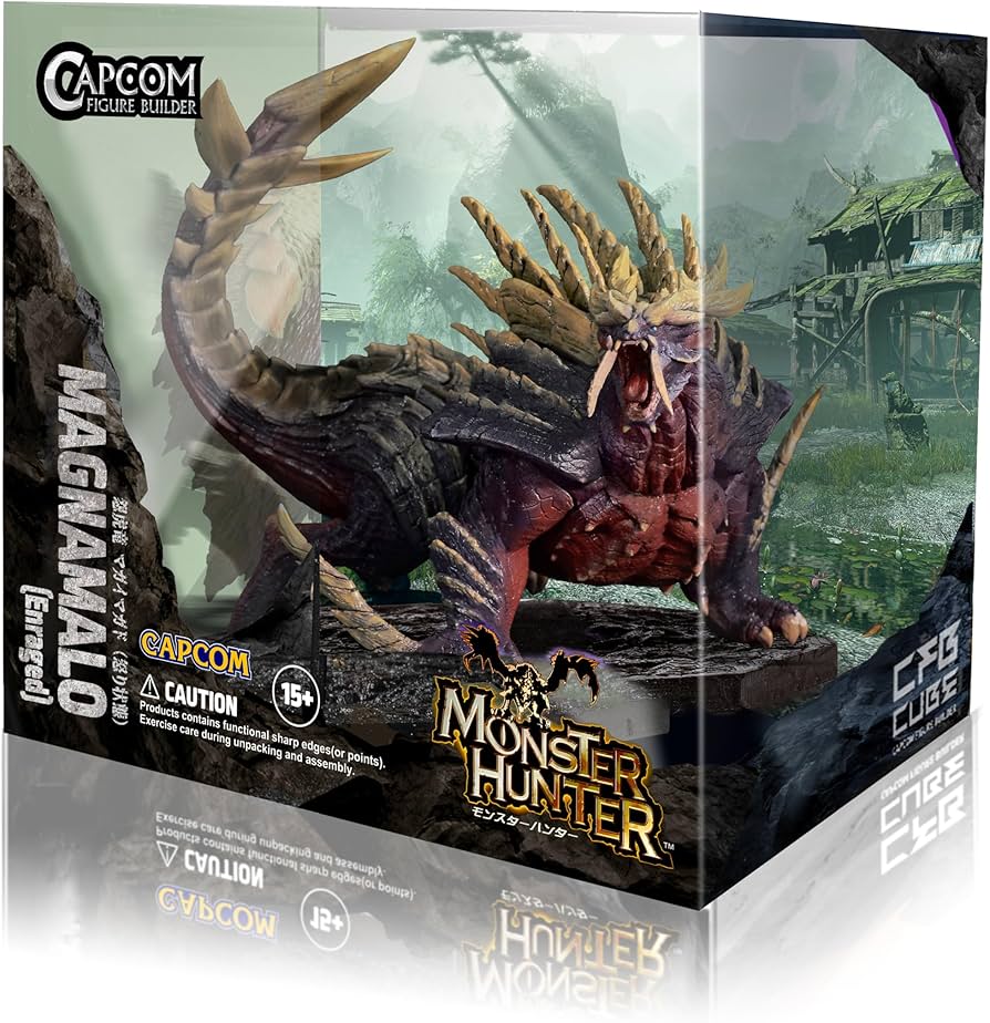 Amazon | CAPCOM FIGURE BUILDER CUBE MONSTER HUNTER 怨虎竜
