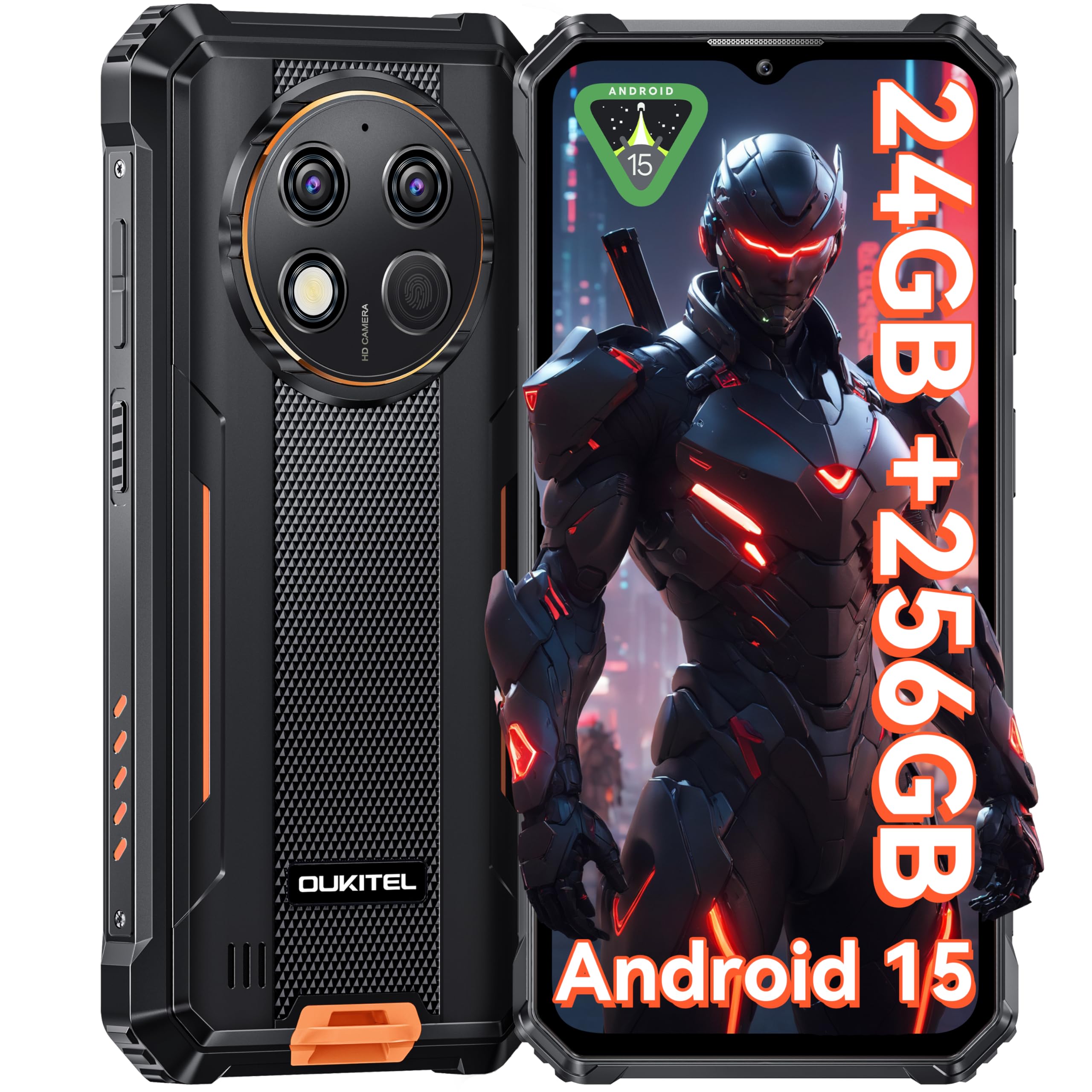 Amazon.com: OUKITEL G1 Rugged Smartphone Unlocked - 24+256GB/1TB