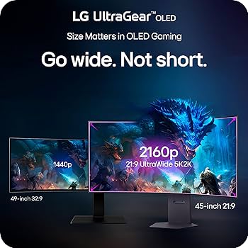 Amazon.com: LG 45GX950A-B 45-inch Ultragear 5K2K WUHD (5120 x 2160