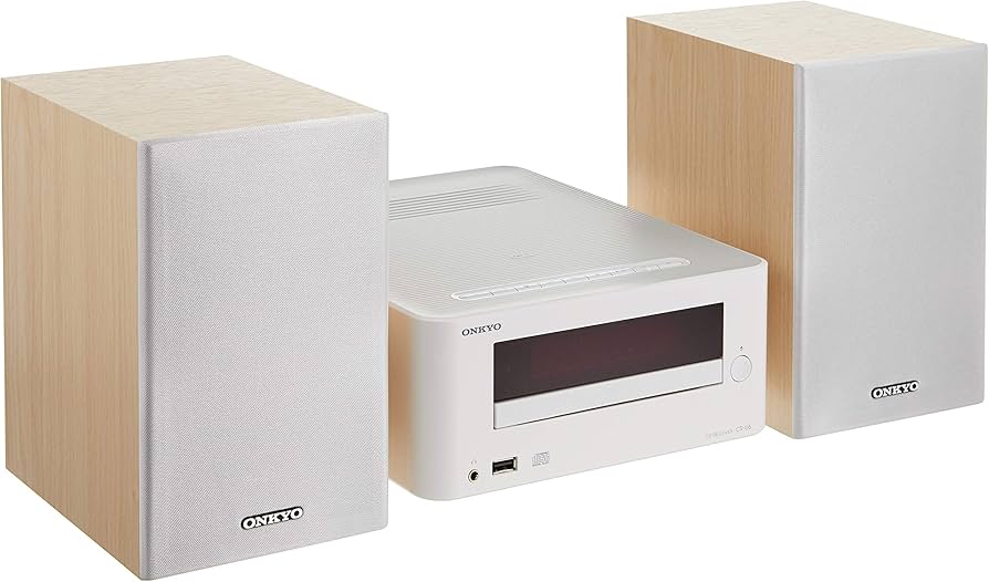 Amazon.co.jp: ONKYO CDレシーバーシステム ホワイト X-U6(W) : 家電
