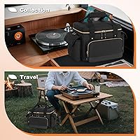 Amazon.co.jp: Damero レコード収納ケース 7インチレコード用 80枚以上