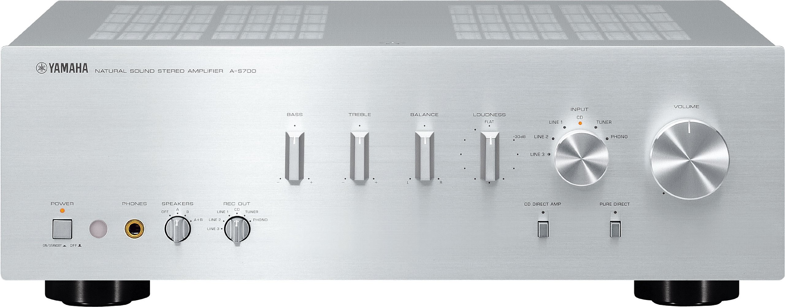 Amazon.co.jp: YAMAHA プリメインアンプ (シルバー) A-S700S : 家電