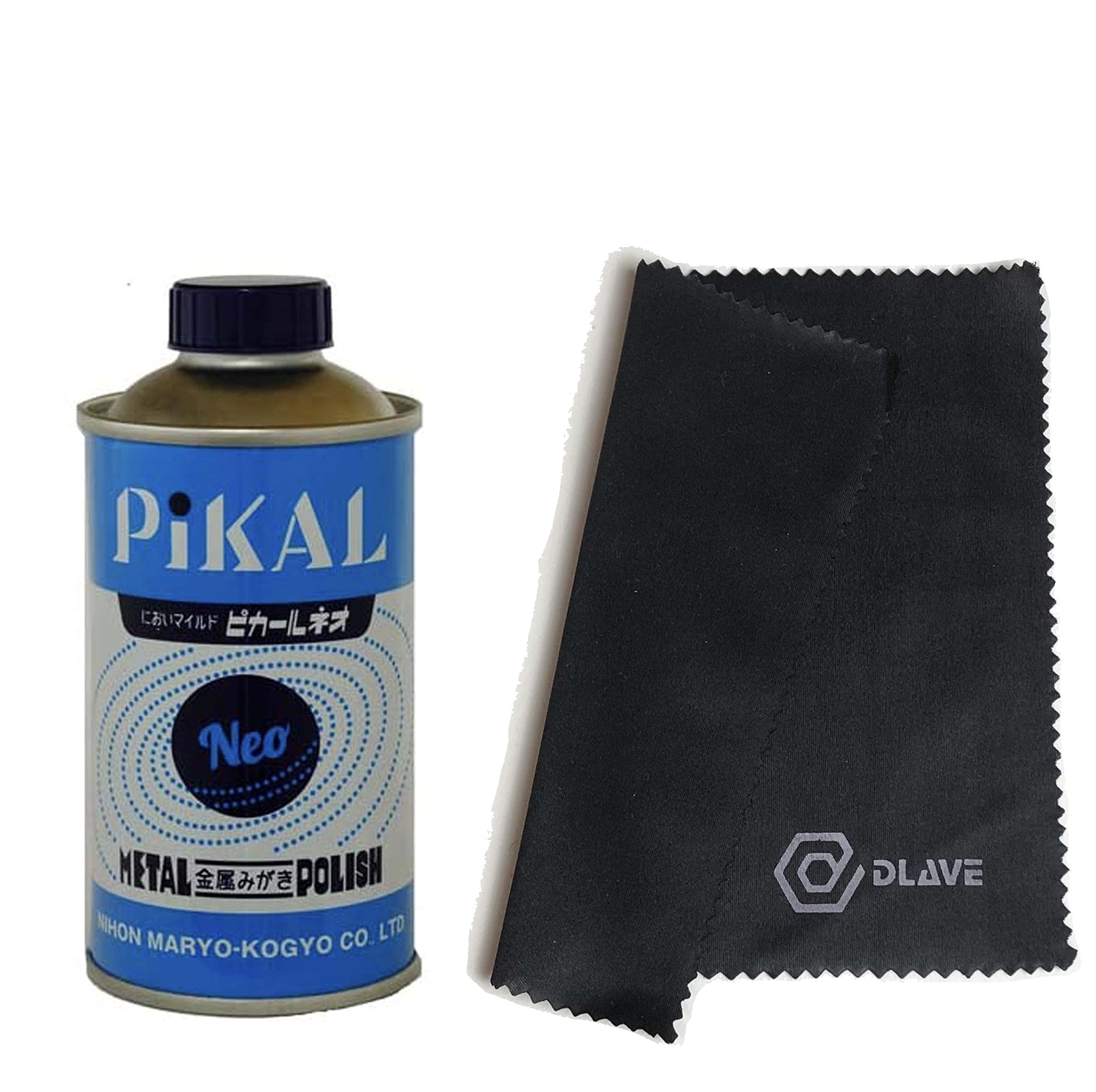 Amazon.co.jp: ピカールネオ 金属磨き 180g DLAVEオリジナルクロス
