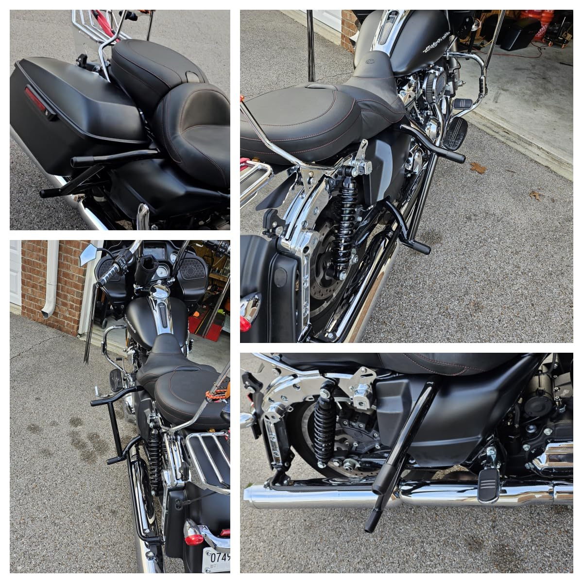 Amazon | M Maintenanse サドルバッグガード ハーレーツーリング