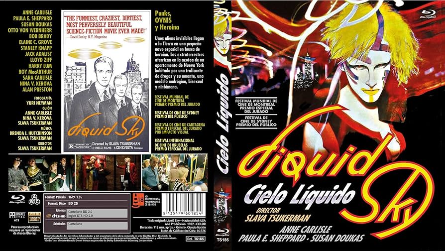 Amazon.com: Liquid Sky (1982) [ Blu-Ray, Reg.A/B/C Import - Spain
