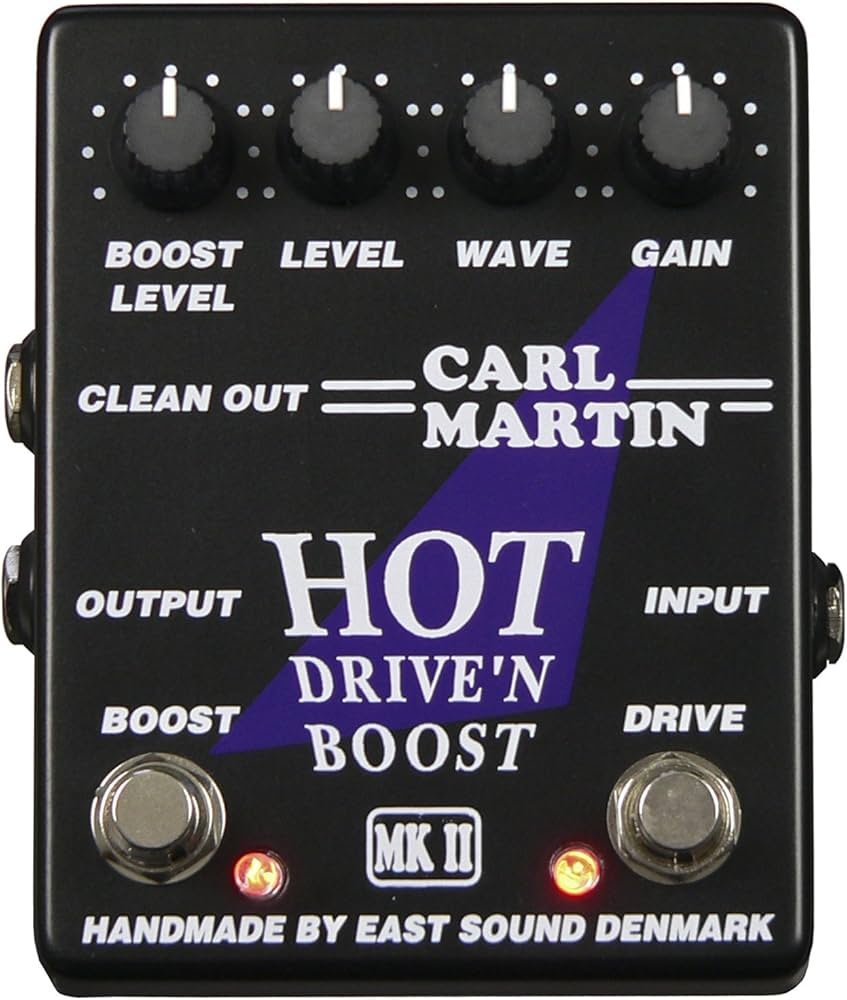Amazon.co.jp: Carl Martin Hot Drive'n Boost Mk2 オーバードライヴ