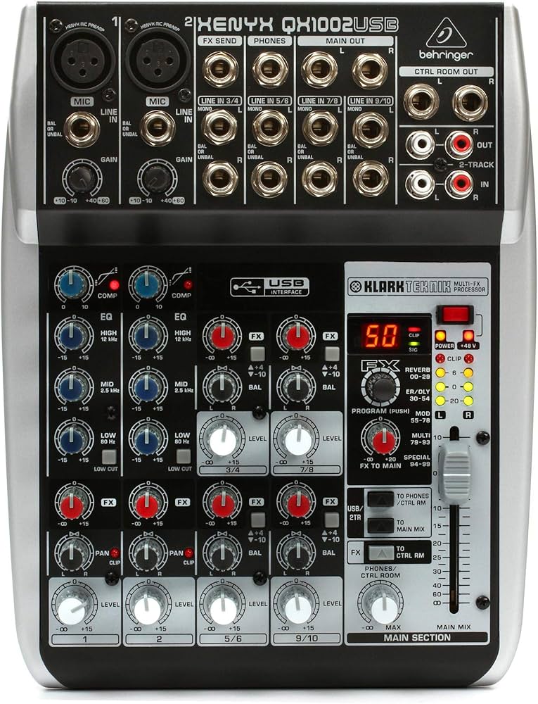 Amazon.co.jp: BEHRINGER ベリンガー QX1002USB ミキサー : 楽器・音響機器