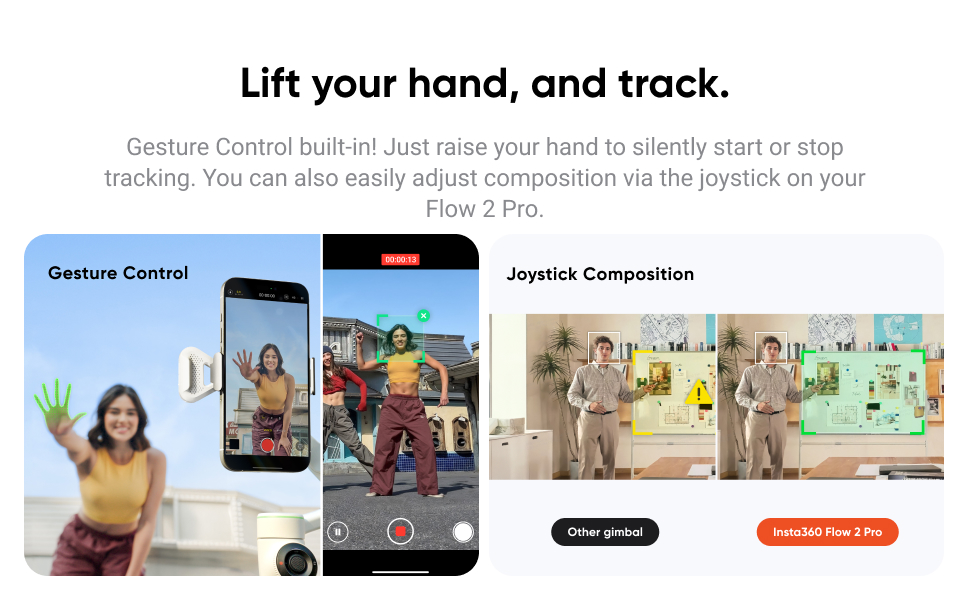 Amazon.com: Insta360 Flow 2 Pro AI Tracker : Cell Phones & Accessories