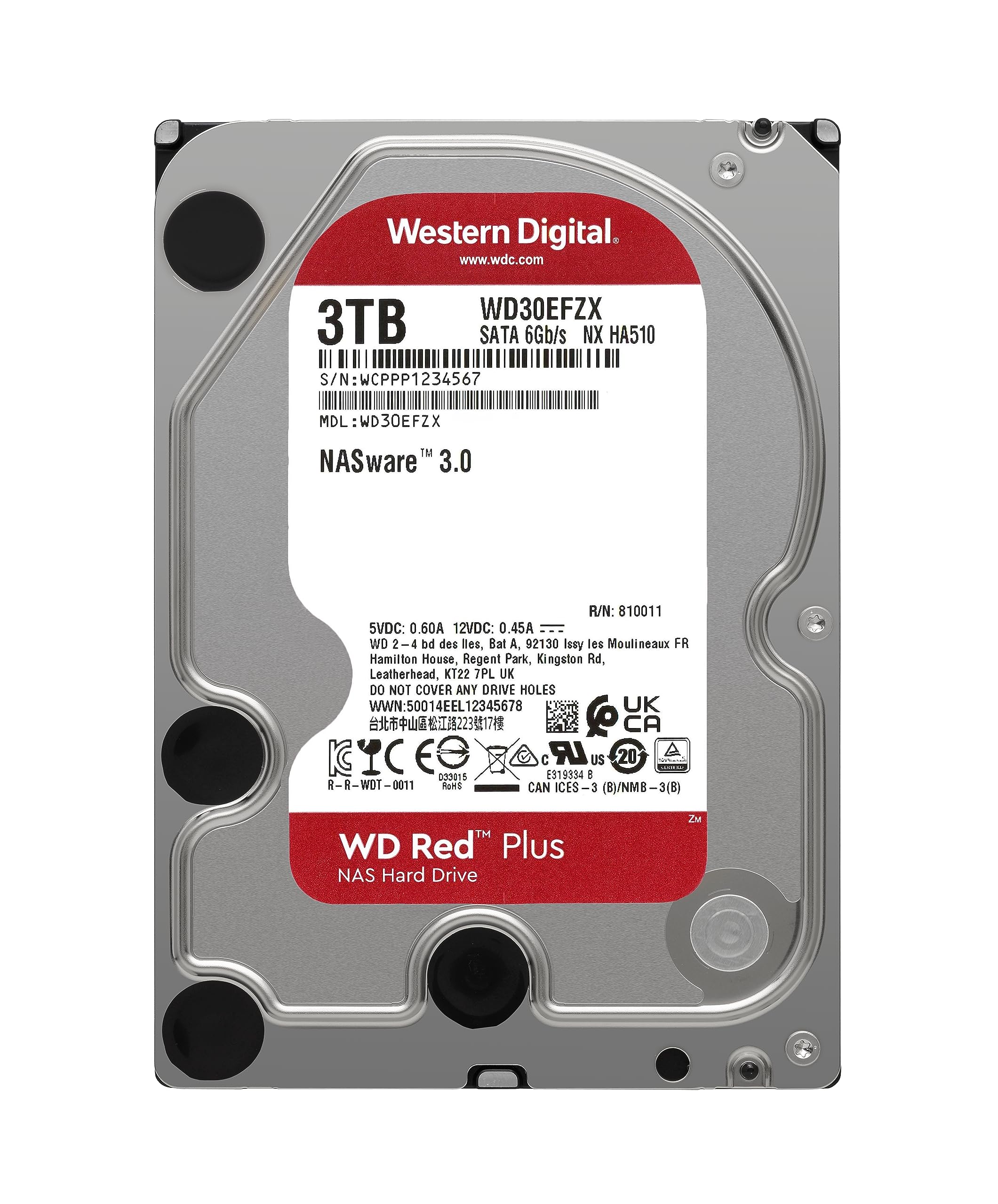 Amazon | WD30EFZX [WD Red Plus（3TB 3.5インチ SATA 6G 5400rpm