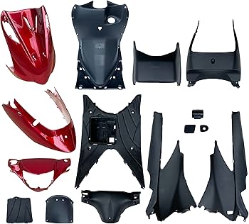 Amazon | アドレスV125 G CF46A インナー カウル 未塗装 外装艶あり(赤