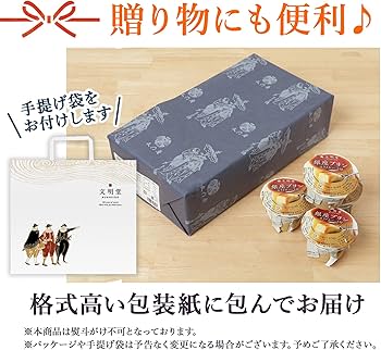 Amazon.co.jp: Bunmeido Ginza Pudding (Set of 8), Individual