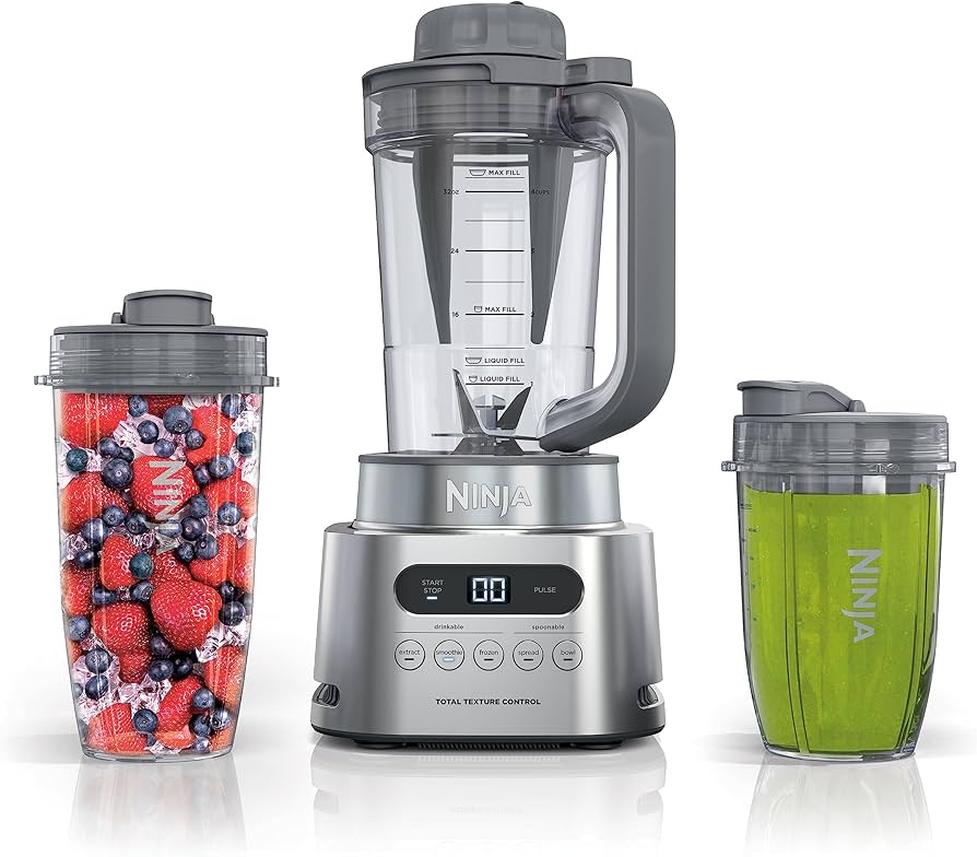 Amazon.com: Ninja SS151 TWISTi Blender DUO, High-Speed 1600 WP
